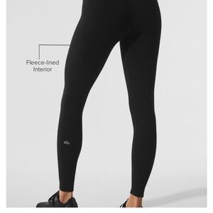 All Seamless Winter Warm Plush High-Waist 7/8 Legging